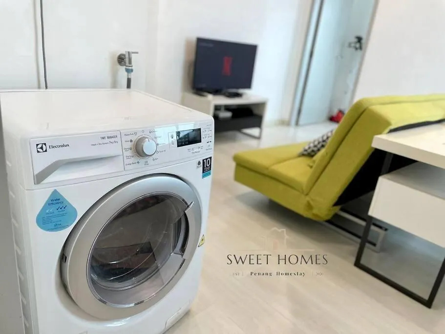 Pool View Stylish Suite At Jelutong Penang 1-4Pax George Town Appartamento