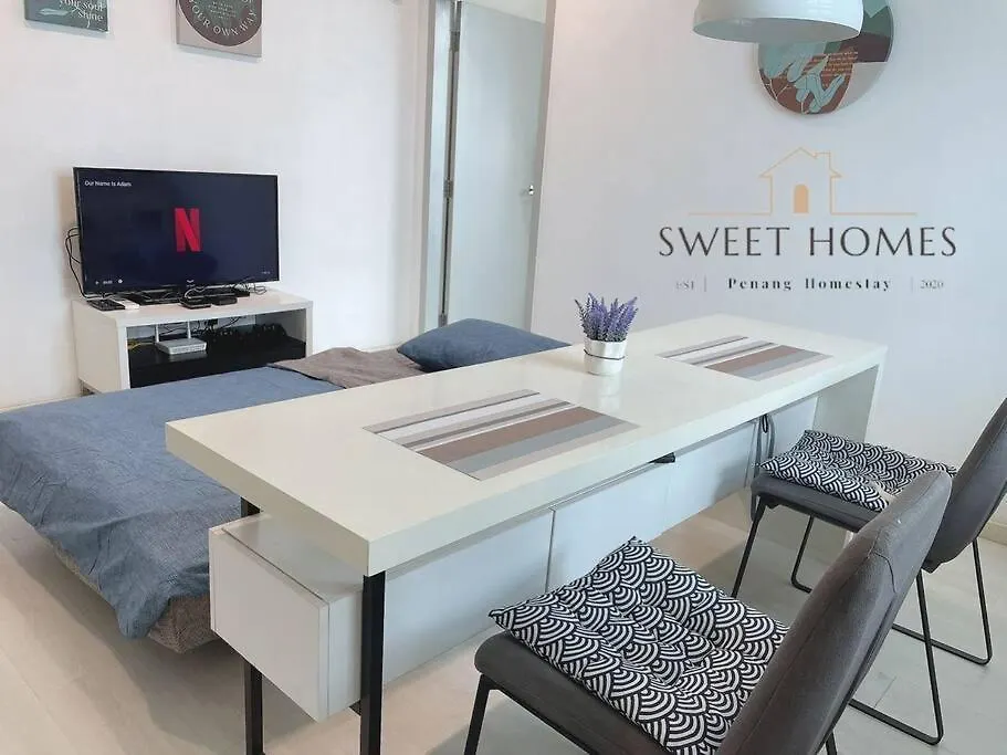 Appartamento Pool View Stylish Suite At Jelutong Penang 1-4Pax George Town Malesia